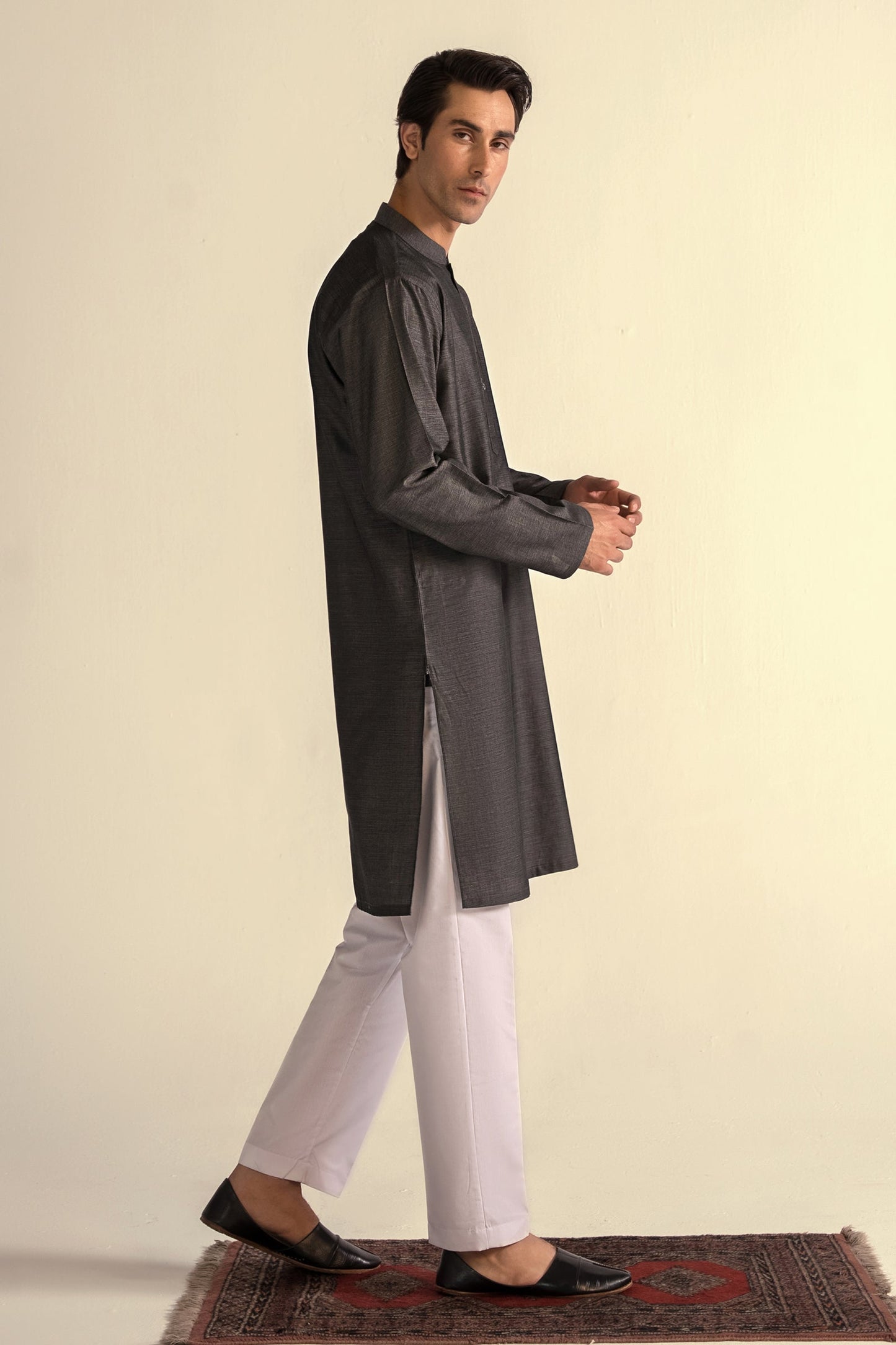 Takhleeq Gray Kurta KUT4-1948
