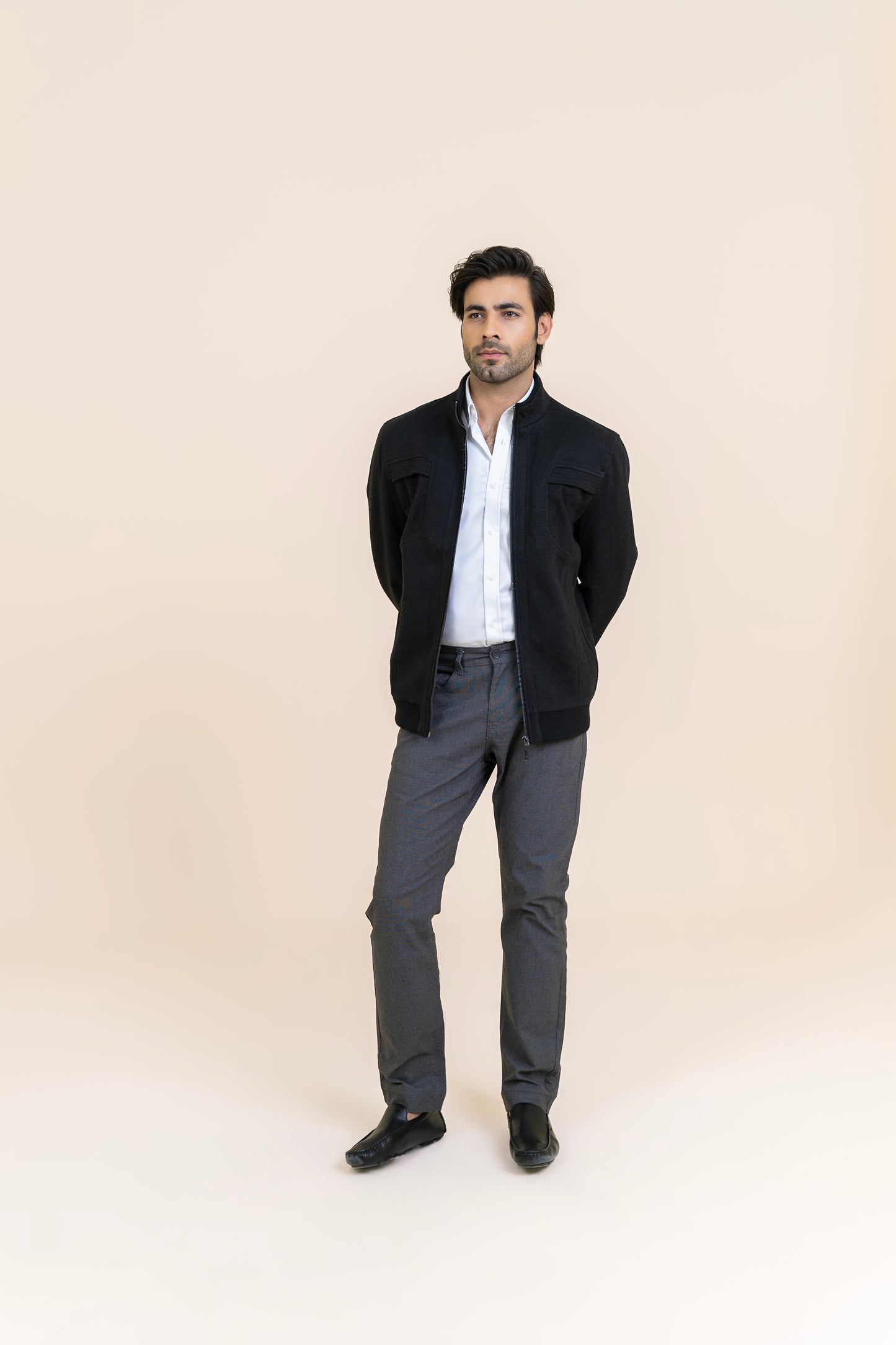 BLACKPREMIUM FABRIC JACKET - 82330
