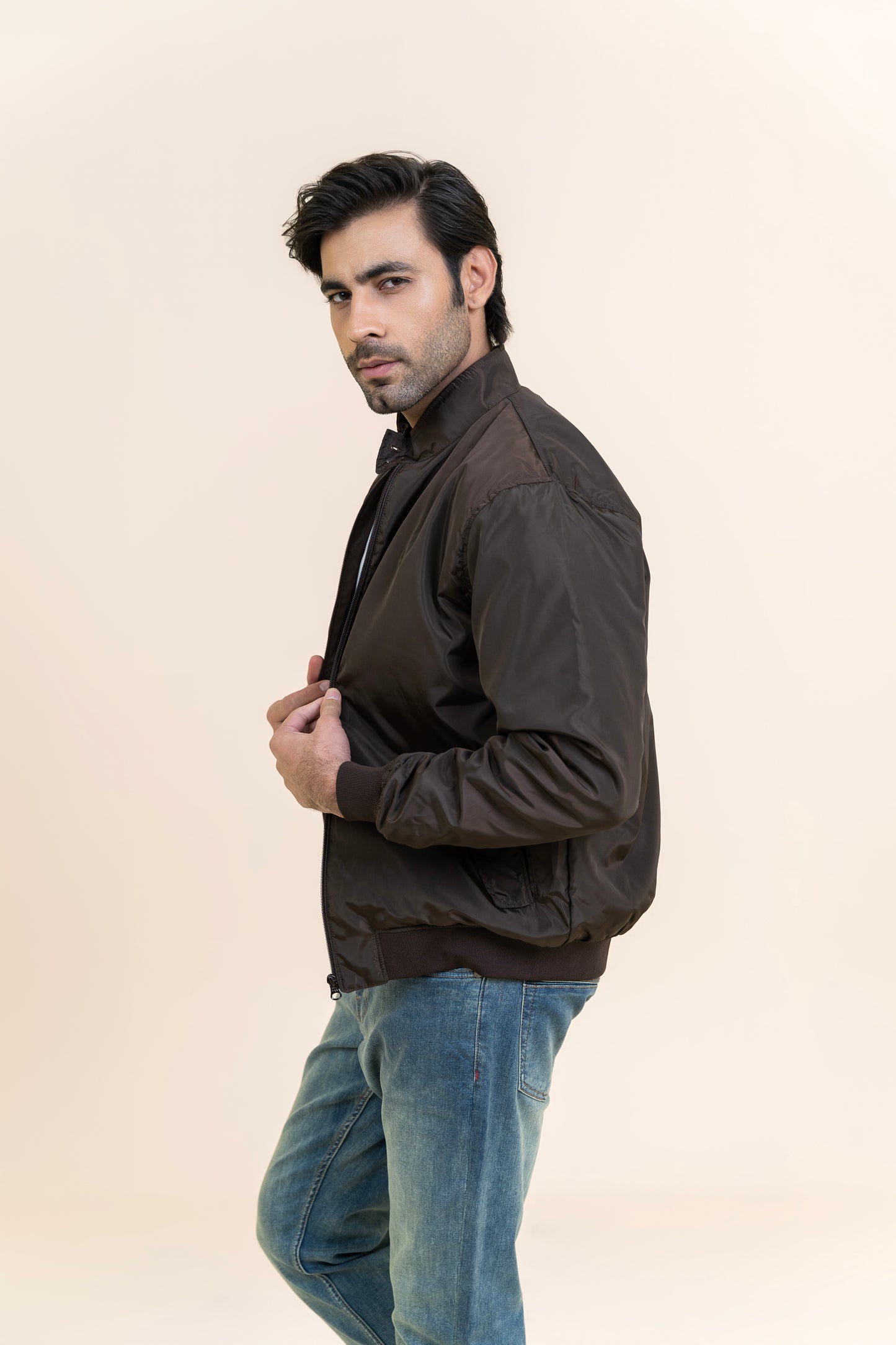 Markhor Brown Full Sleeve Jacket T202-T2