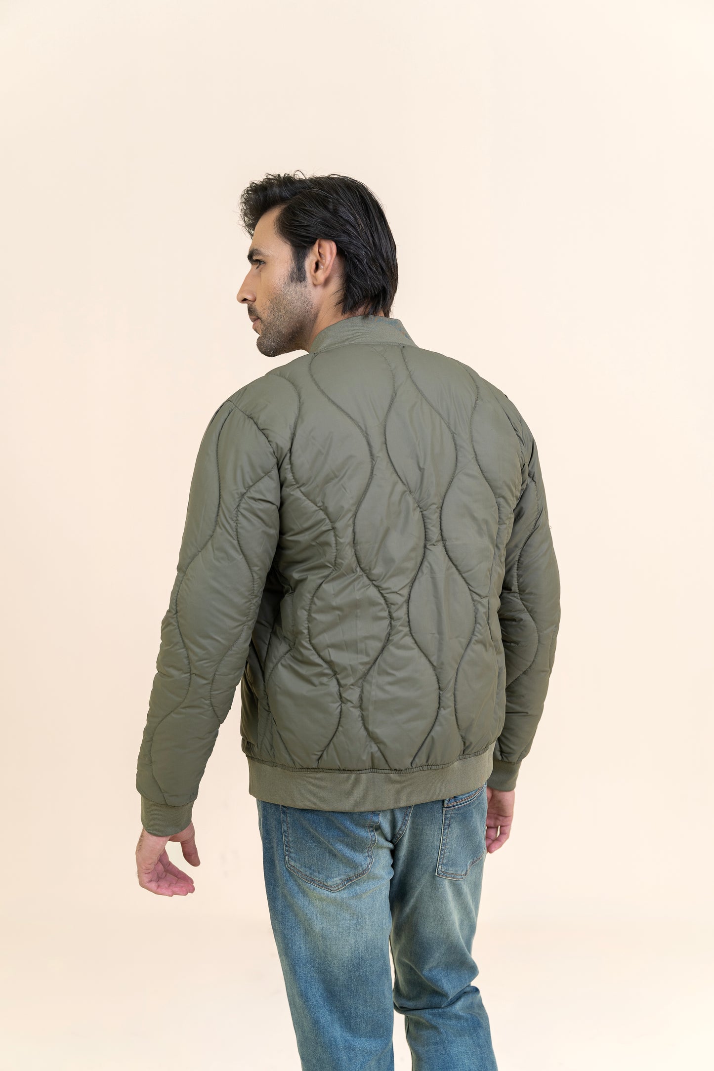 Markhor Olive Parachute Full Sleeve Jacket 2209-22