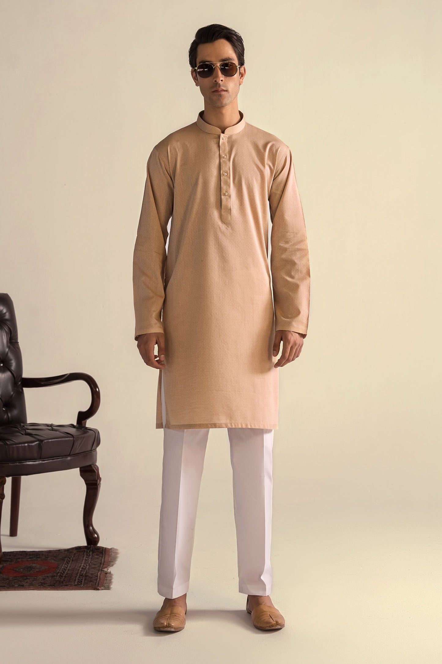 Takhleeq Skin Kurta KUT1-K081