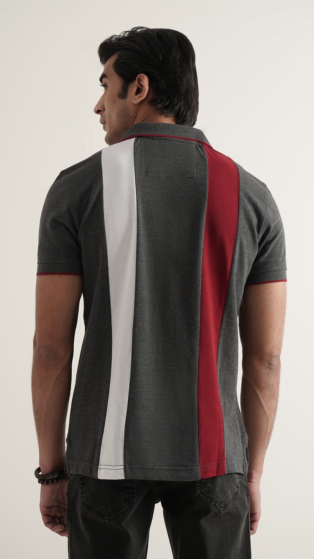 Markhor Charcole Gray Fashion Pique Polo