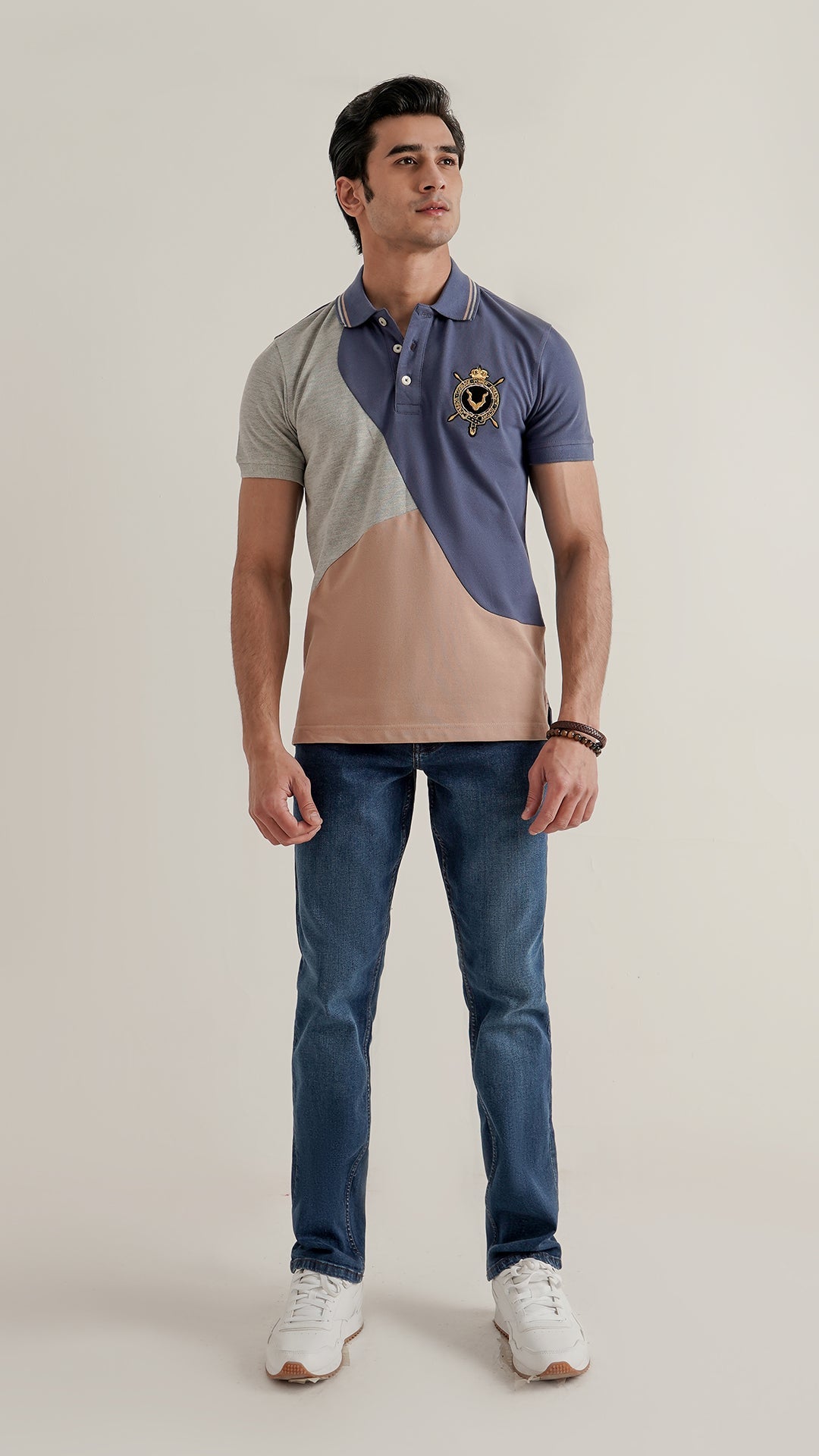Markhor Teal Fashion Pique Polo