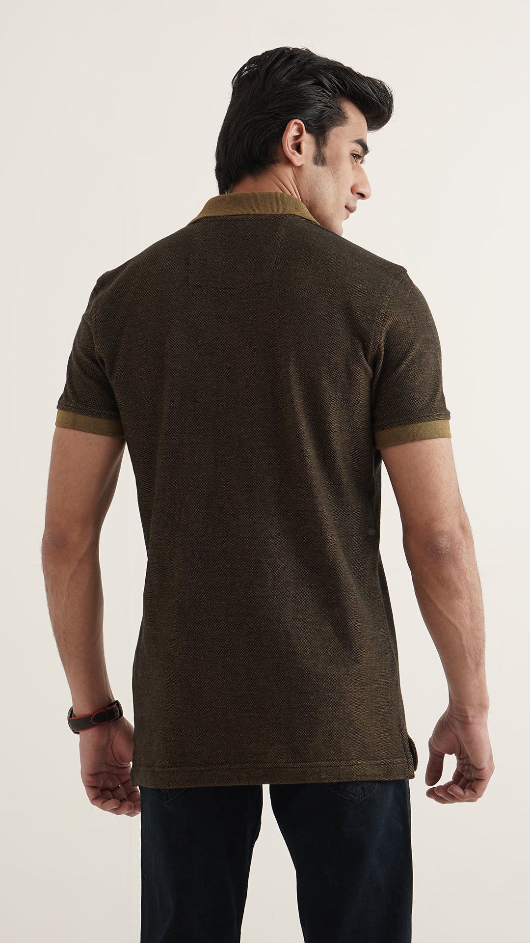 Markhor - Gold Series Yellow Yarn Dyed Polo
