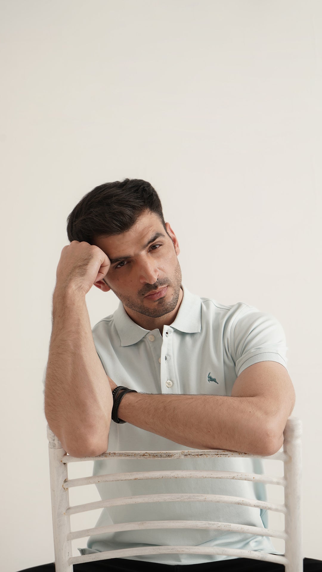 Markhor - Gold Series Sea Gree Plain Interlock Polo