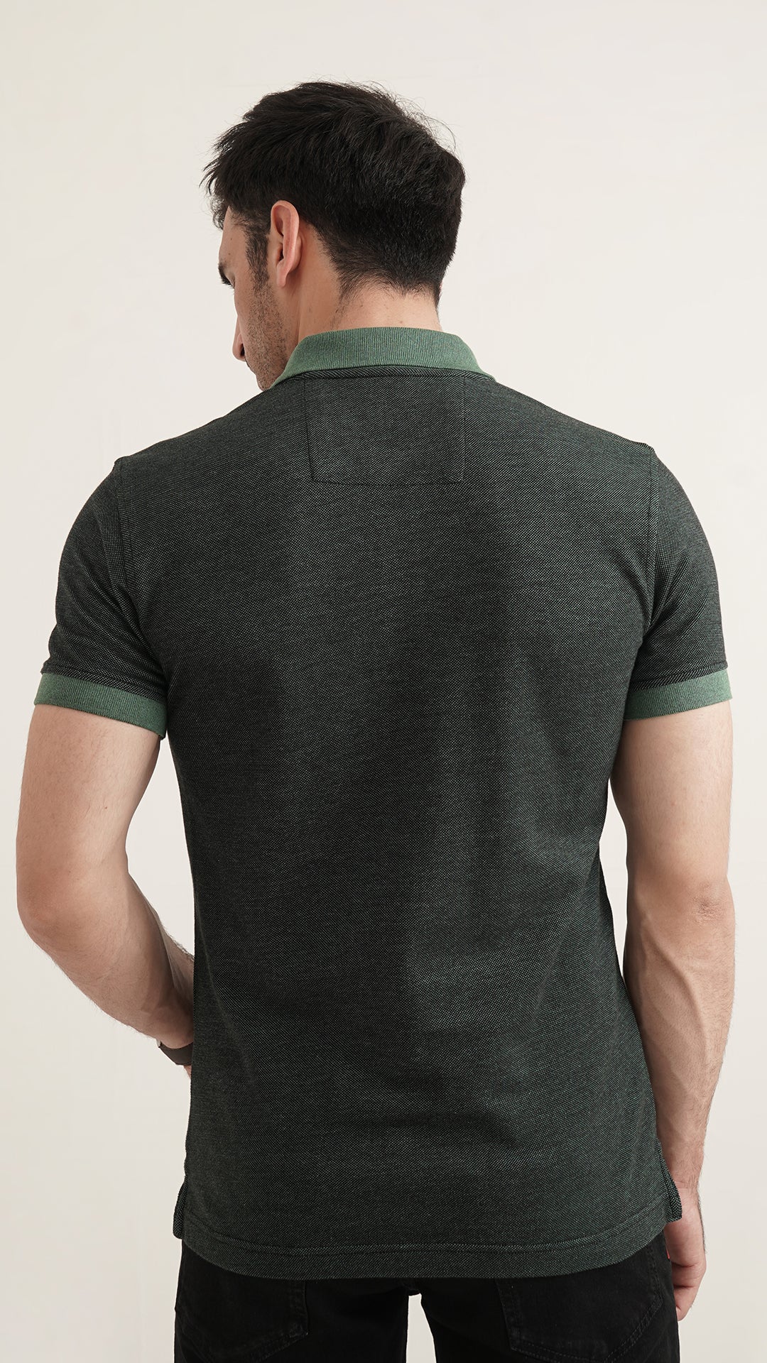Markhor - Gold Series Green Yarn Dyed Polo