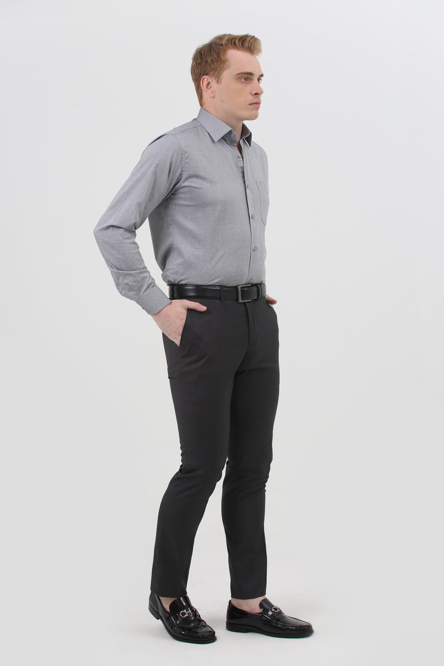 Formal Trouser Grey Plain SU20-B-400