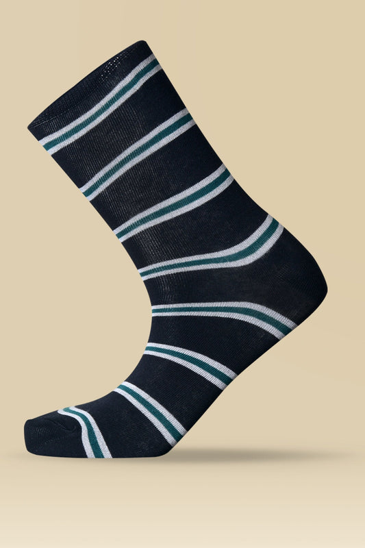 Socks Striper 11B-BK