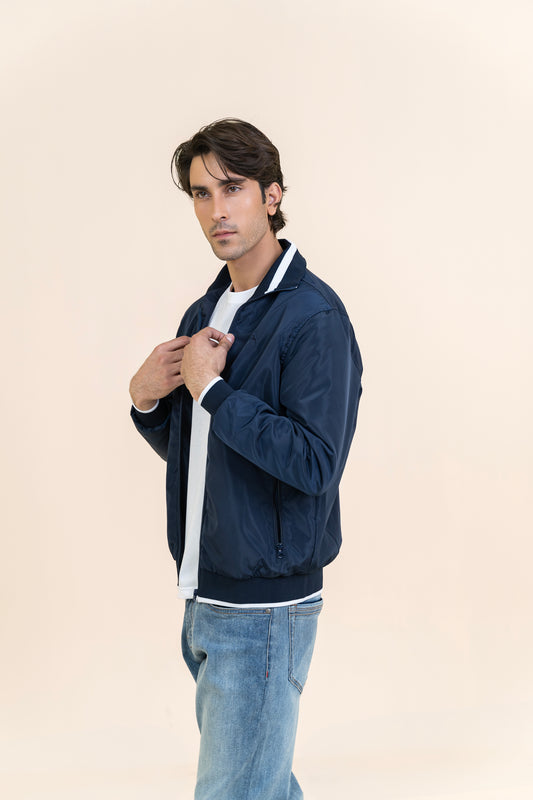 Markhor Blue Full Sleeve Jacket T203-T2