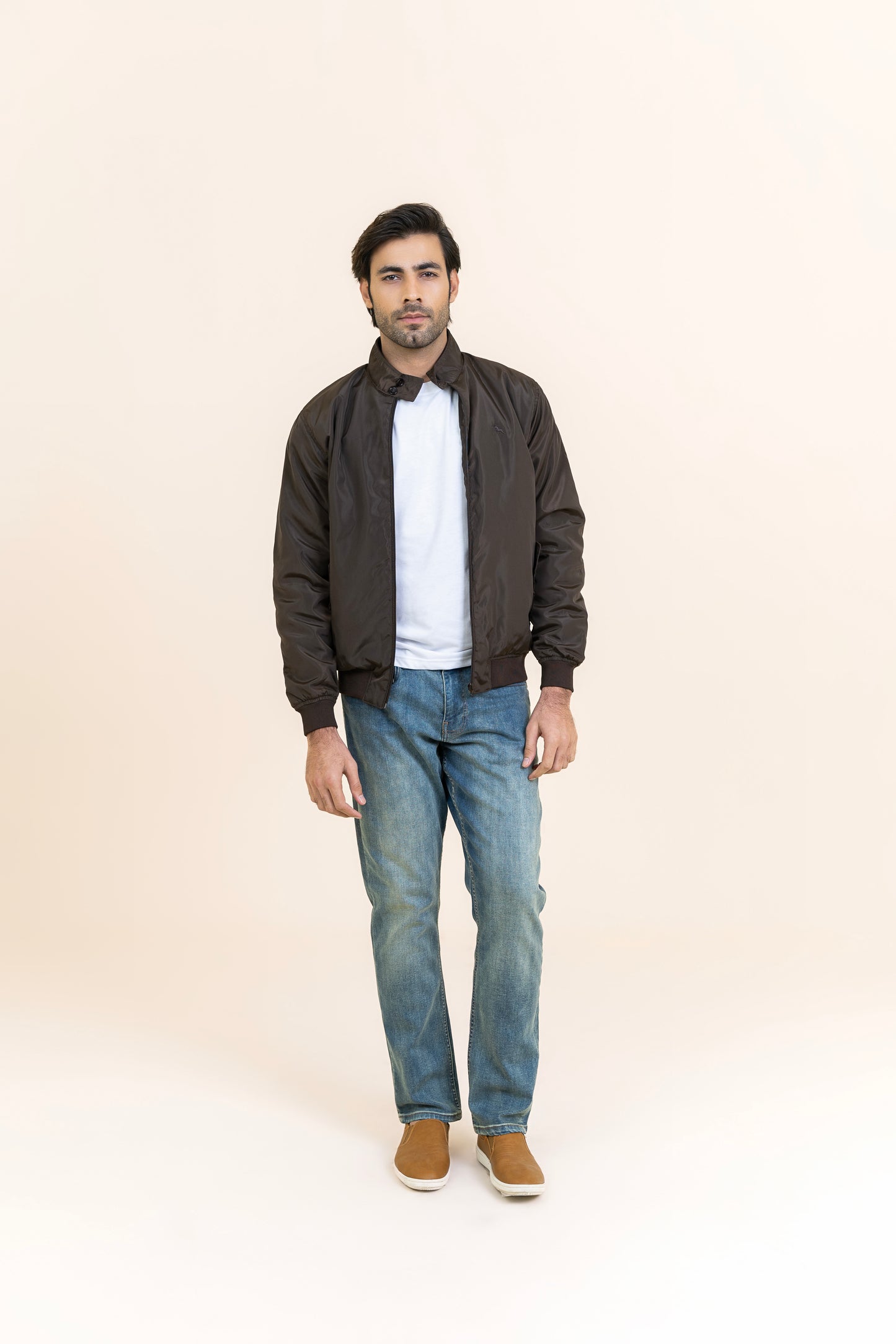 Markhor Brown Full Sleeve Jacket T202-T2