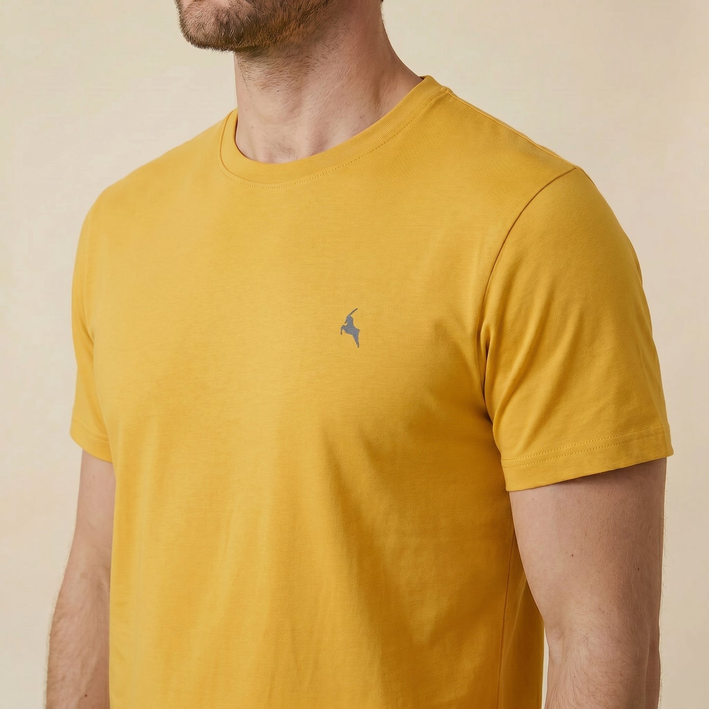 Mustard Crew Tees - Super Fine 100% Cotton