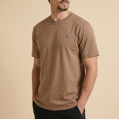 Cappuccino Crew Tees - Super Fine 100% Cotton