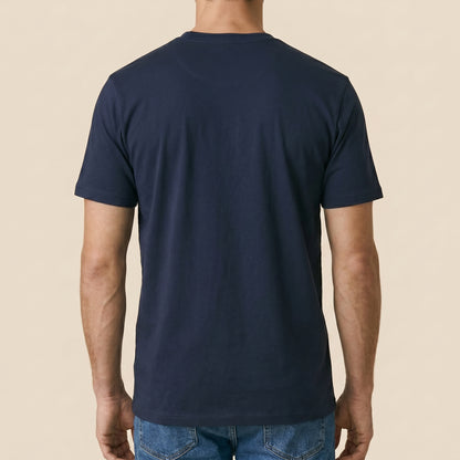 Navy Crew Tees - Super Fine 100% Cotton
