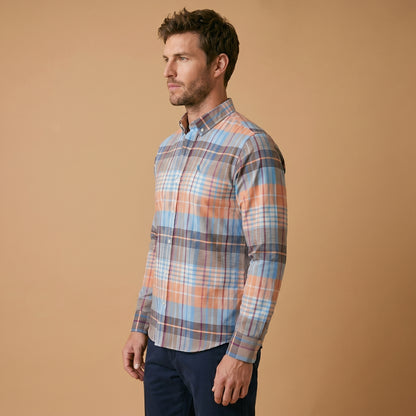 Multi Check Casual Shirt - Premium Fabric