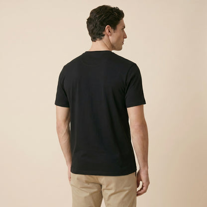 Black Crew Tees - Super Fine 100% Cotton