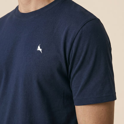 Navy Crew Tees - Super Fine 100% Cotton