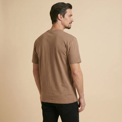 Cappuccino Crew Tees - Super Fine 100% Cotton