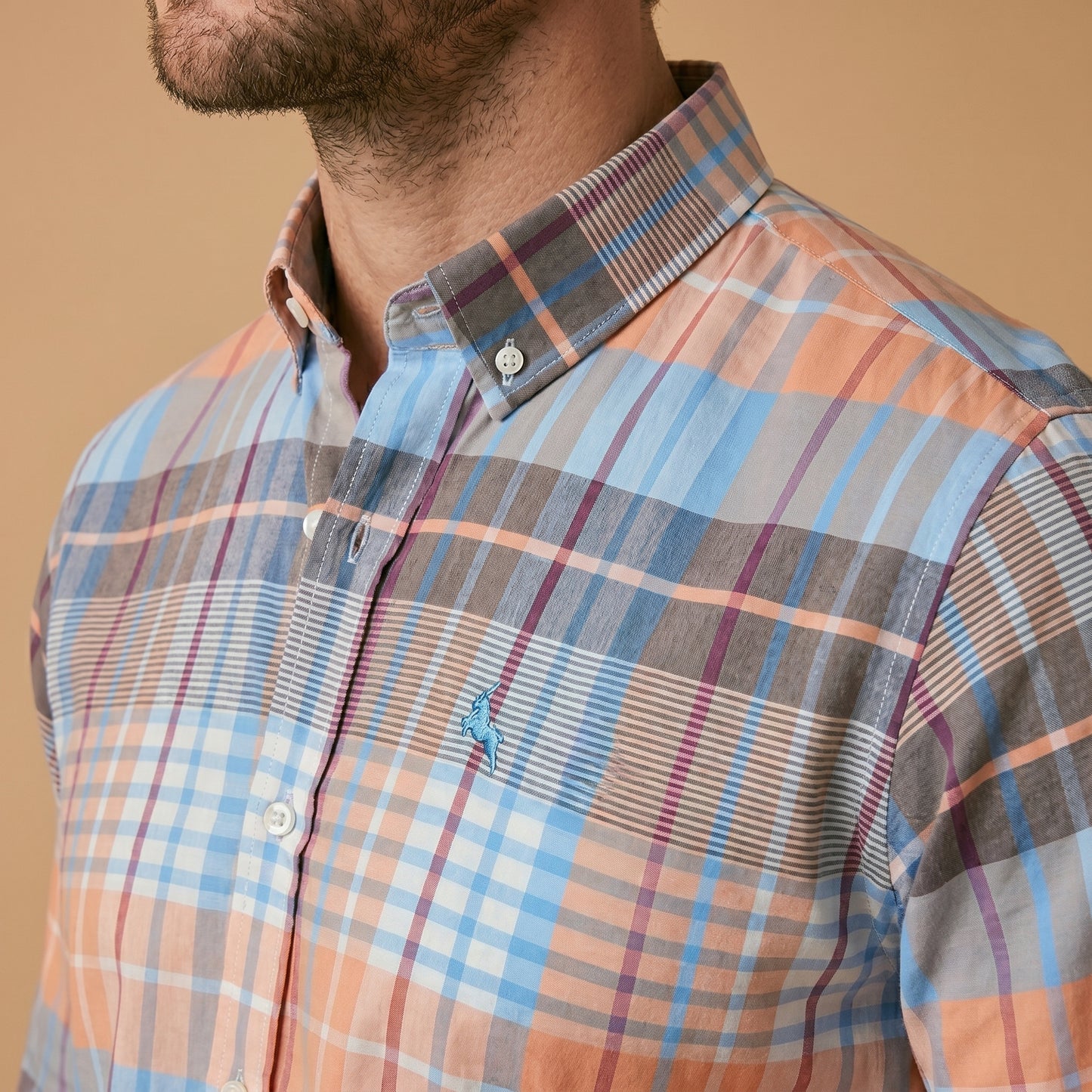 Multi Check Casual Shirt - Premium Fabric