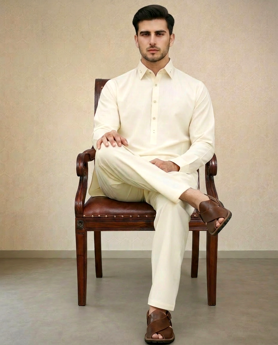 Off-White S-Suit Stitching Detail - Super Fine Fabric