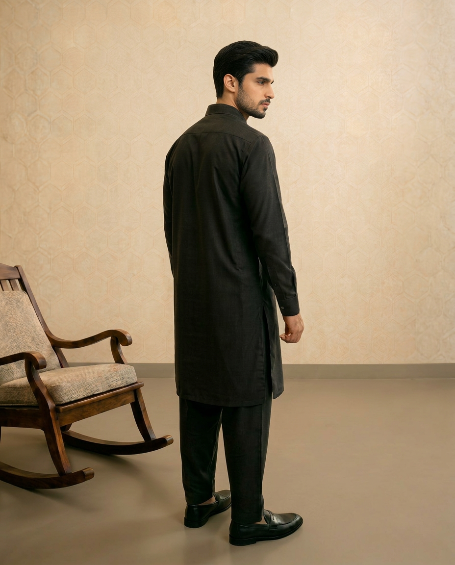 Black S-Suit Round Color