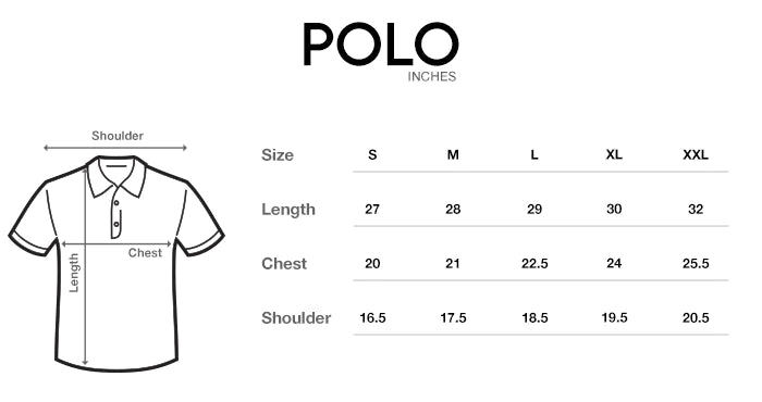 Polo sweater 2025 size chart