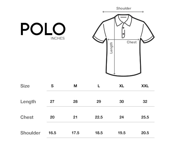 Polo sweater 2025 size chart