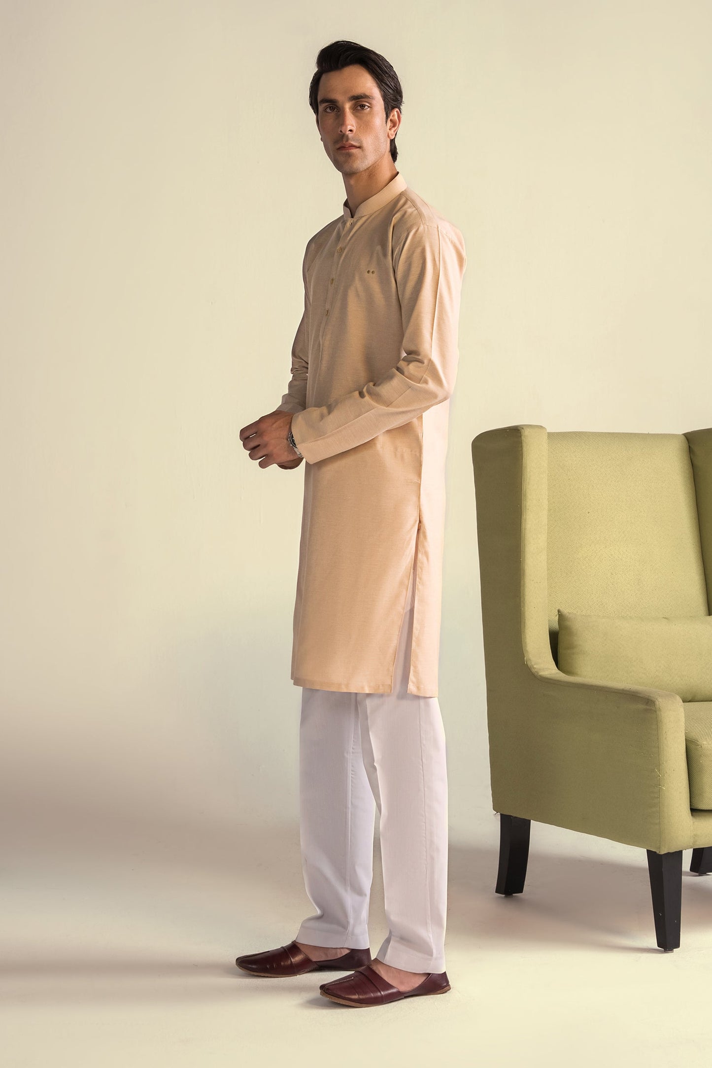 Takhleeq Skin Kurta KUT4-629