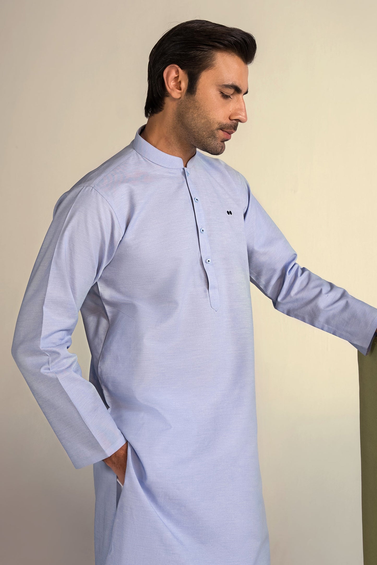 Takhleeq Sky Blue Kurta KUT4-631