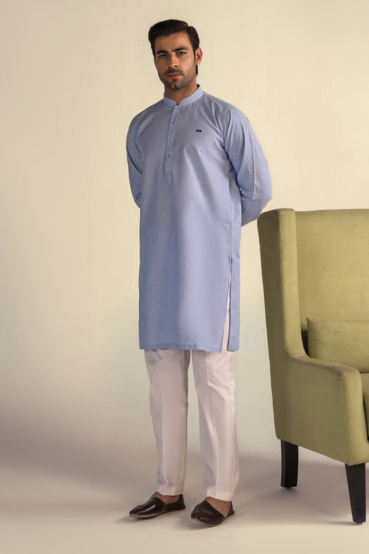 Takhleeq Sky Blue Kurta KUT4-631