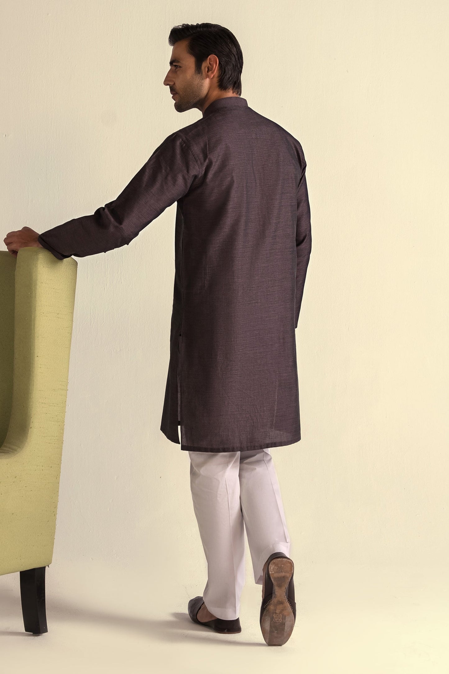 Takhleeq Magenta Kurta KUT4-1943