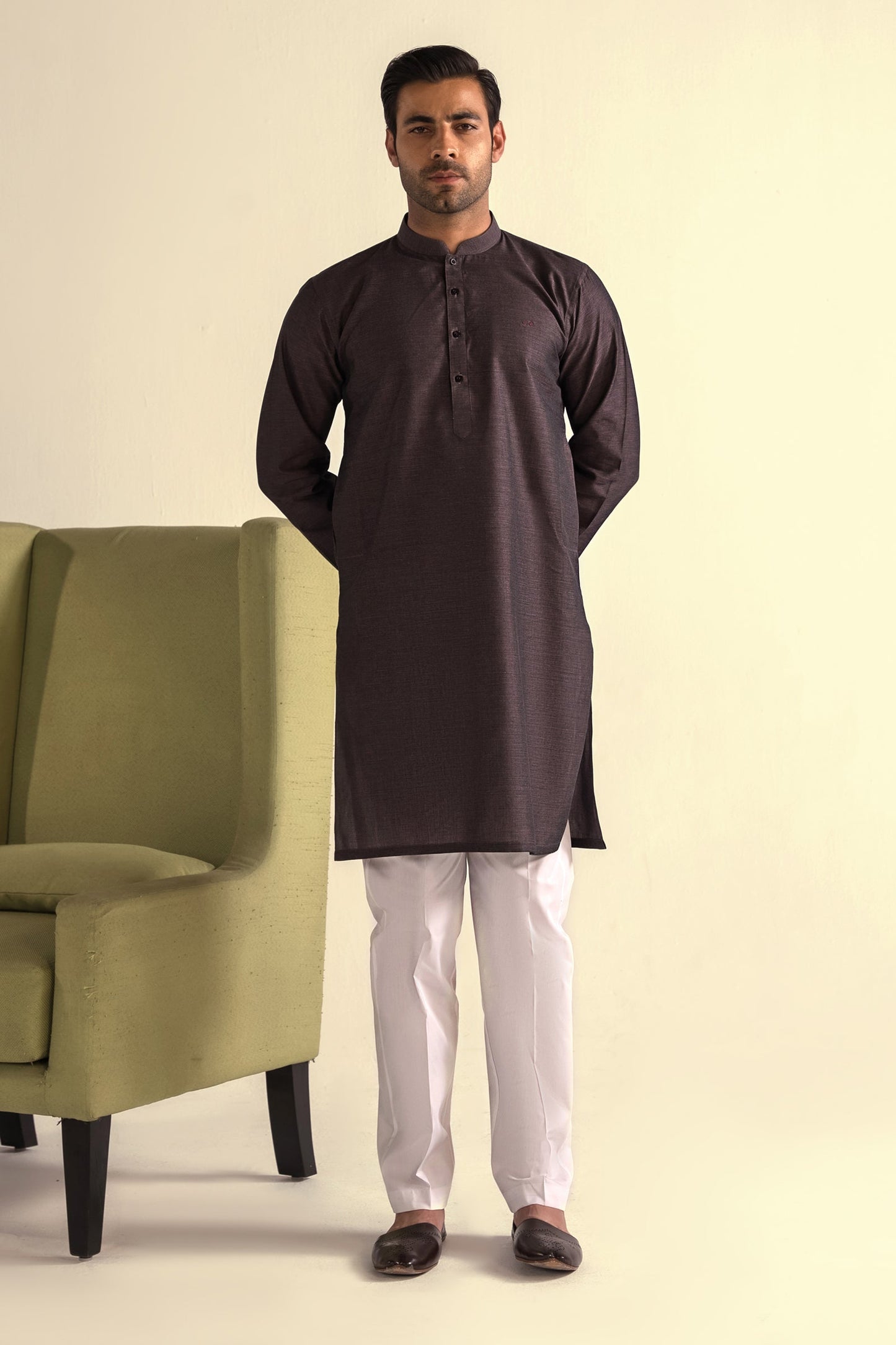 Takhleeq Magenta Kurta KUT4-1943