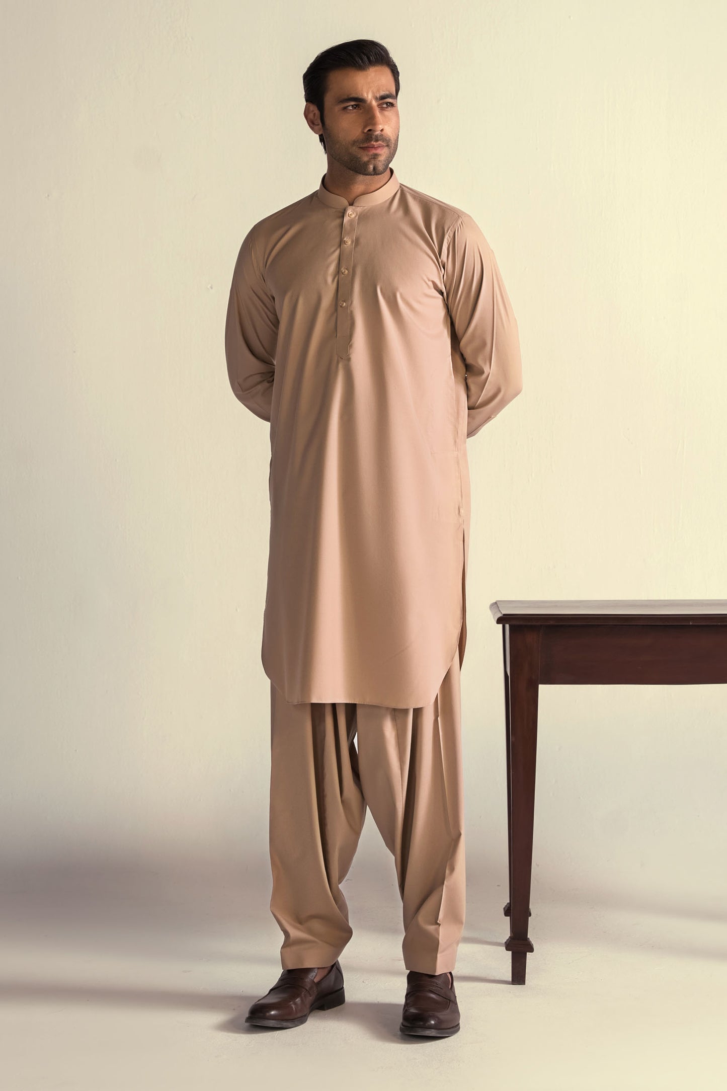 Takhleeq Light Brown S-Suit SST2-6205