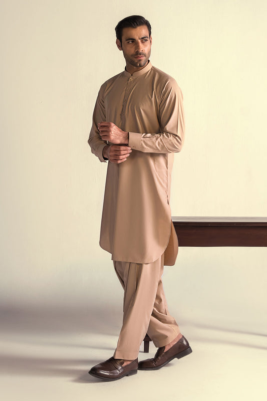 Takhleeq Light Brown S-Suit SST2-6205