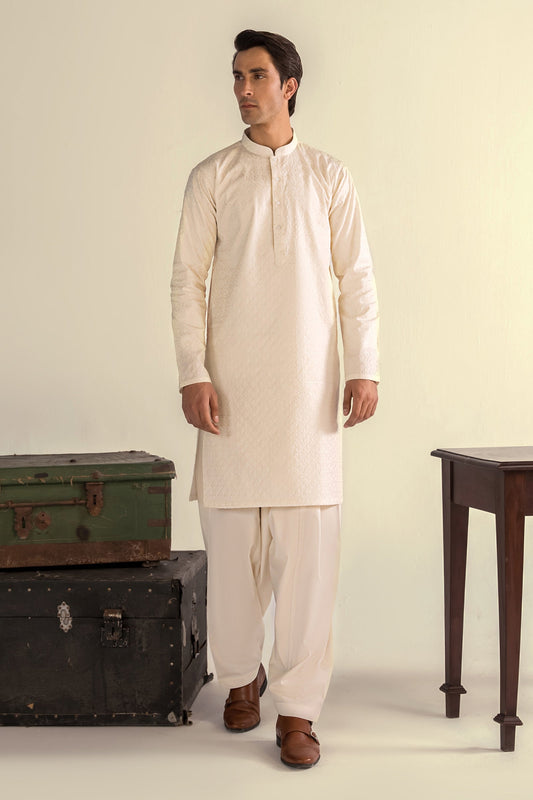 Takhleeq Off White Chicken-Kari S-Suit-SST4