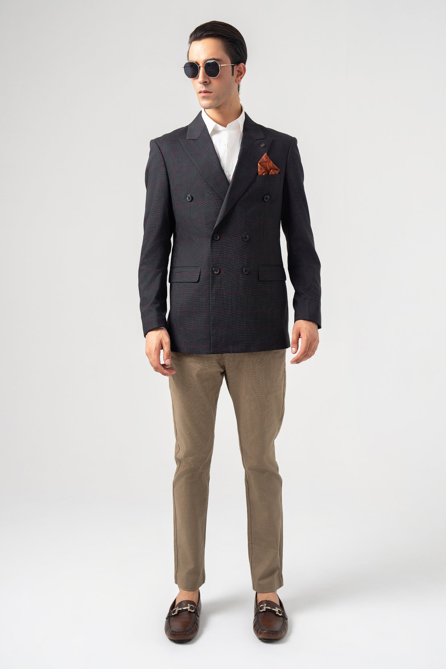 Black 6 Button Blazer