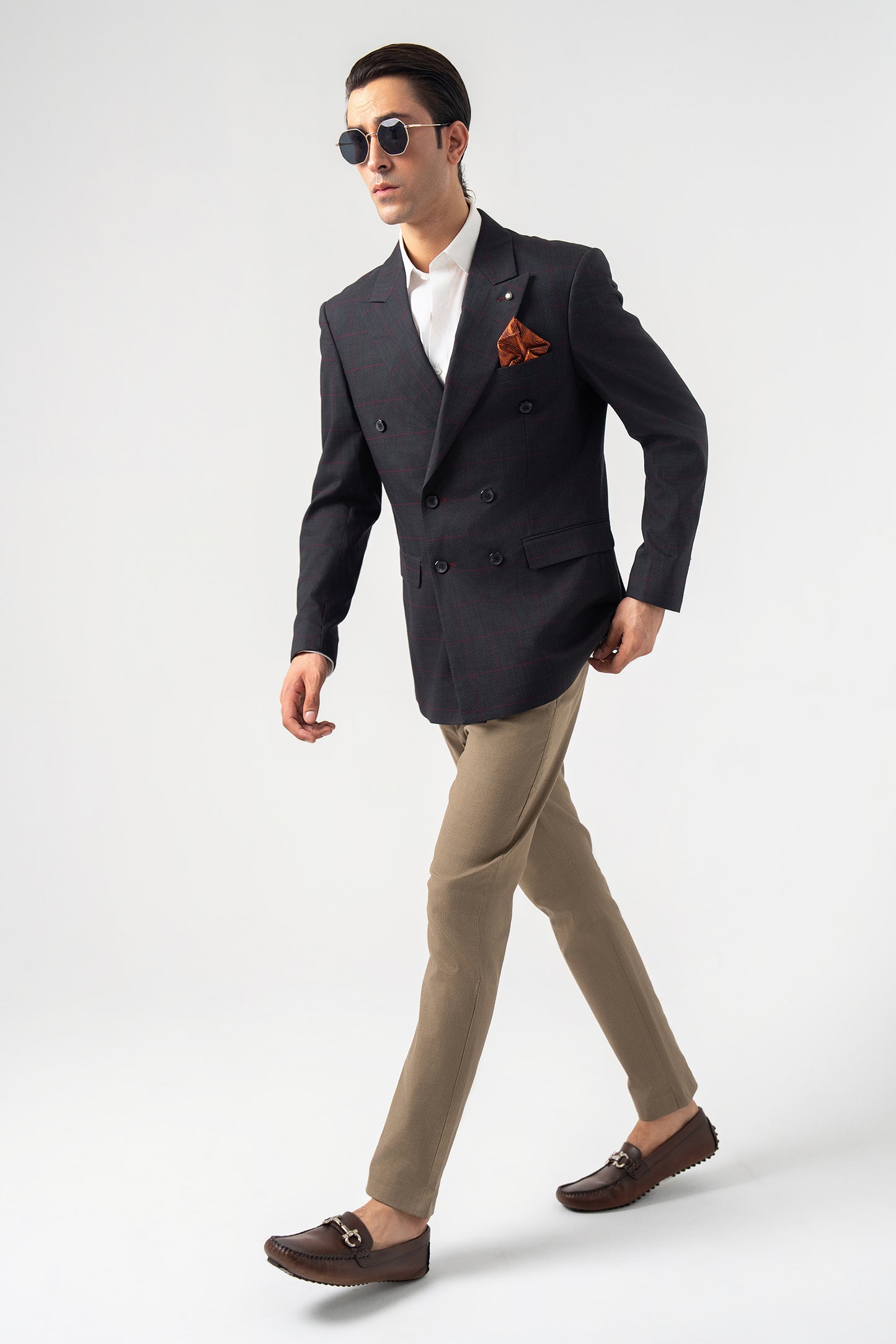 Black 6 Button Blazer