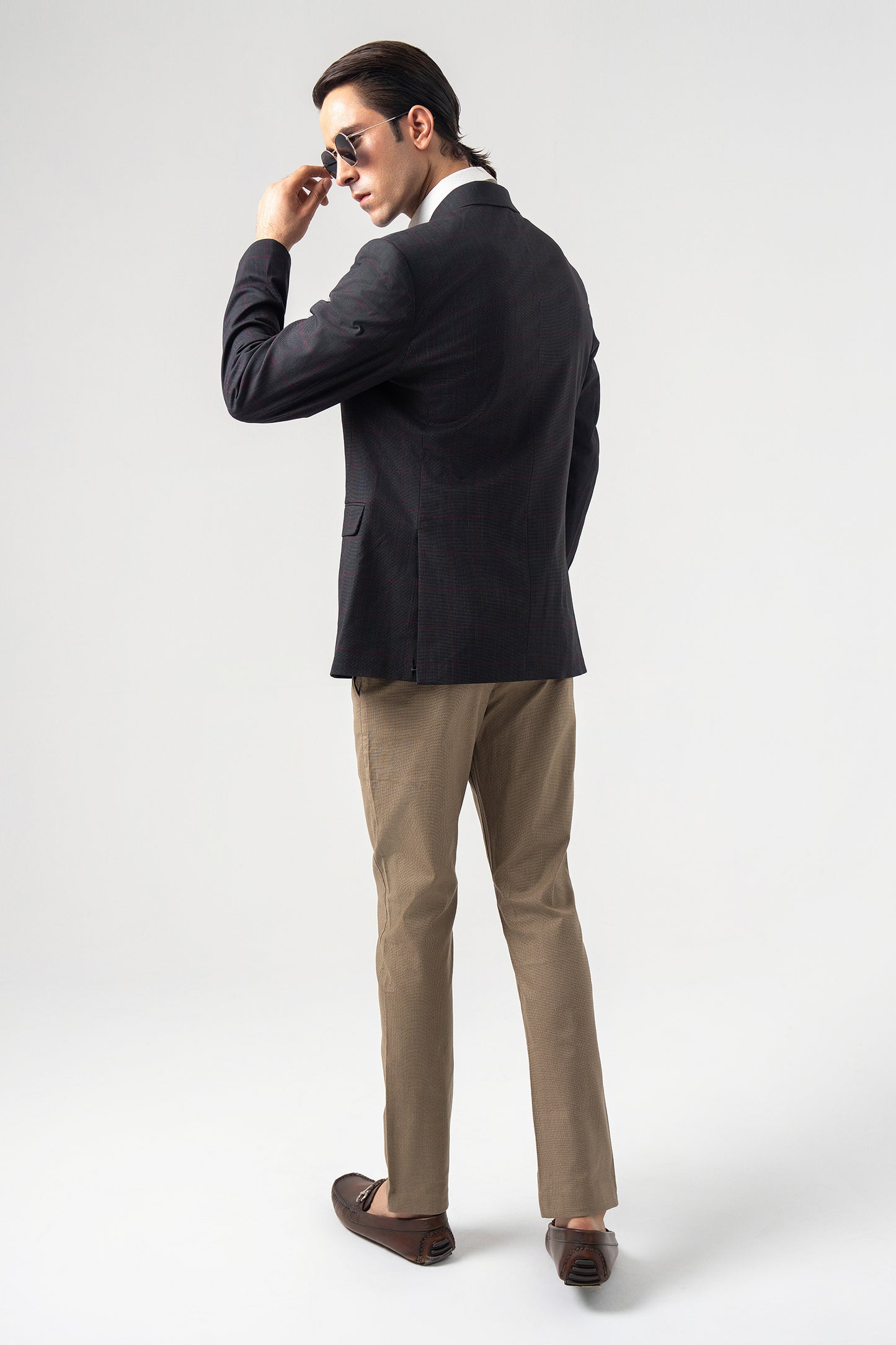 Black 6 Button Blazer