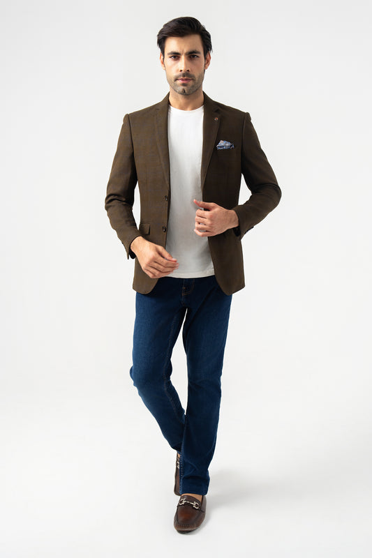 Coffee 2 Button Blazer