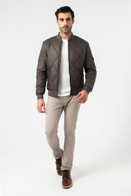 Brown Parachute Jacket