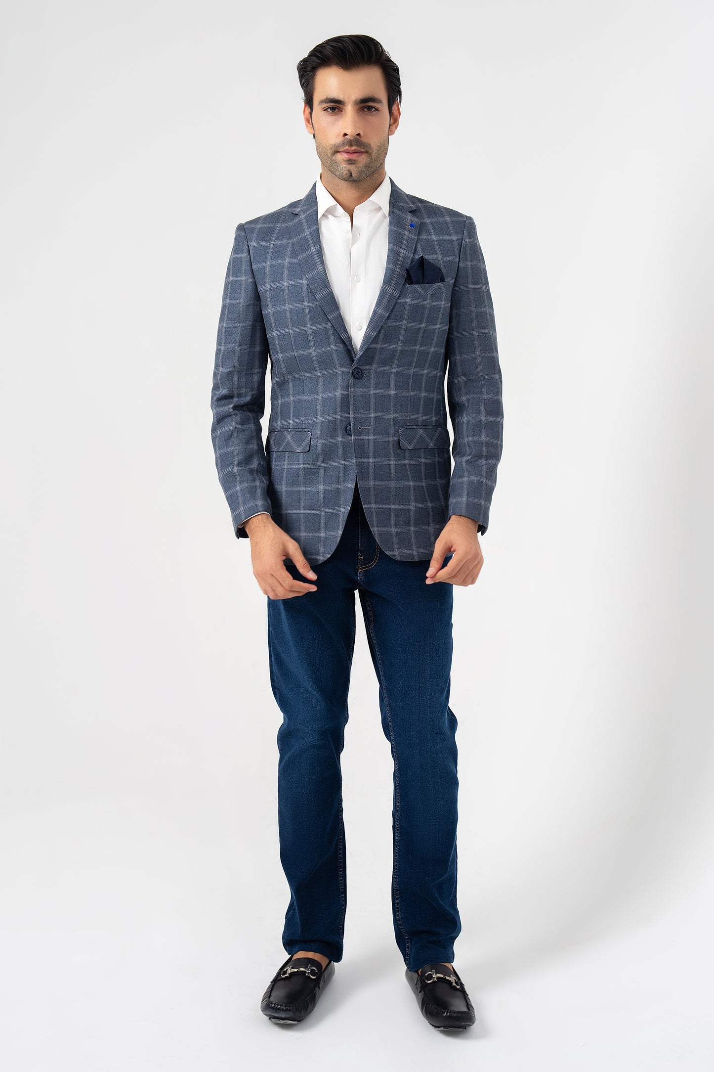 Gray 2 Button Blazer