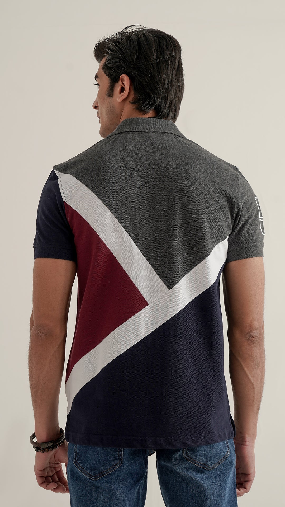 Markhor Charcole Gray Fashion Pique Polo