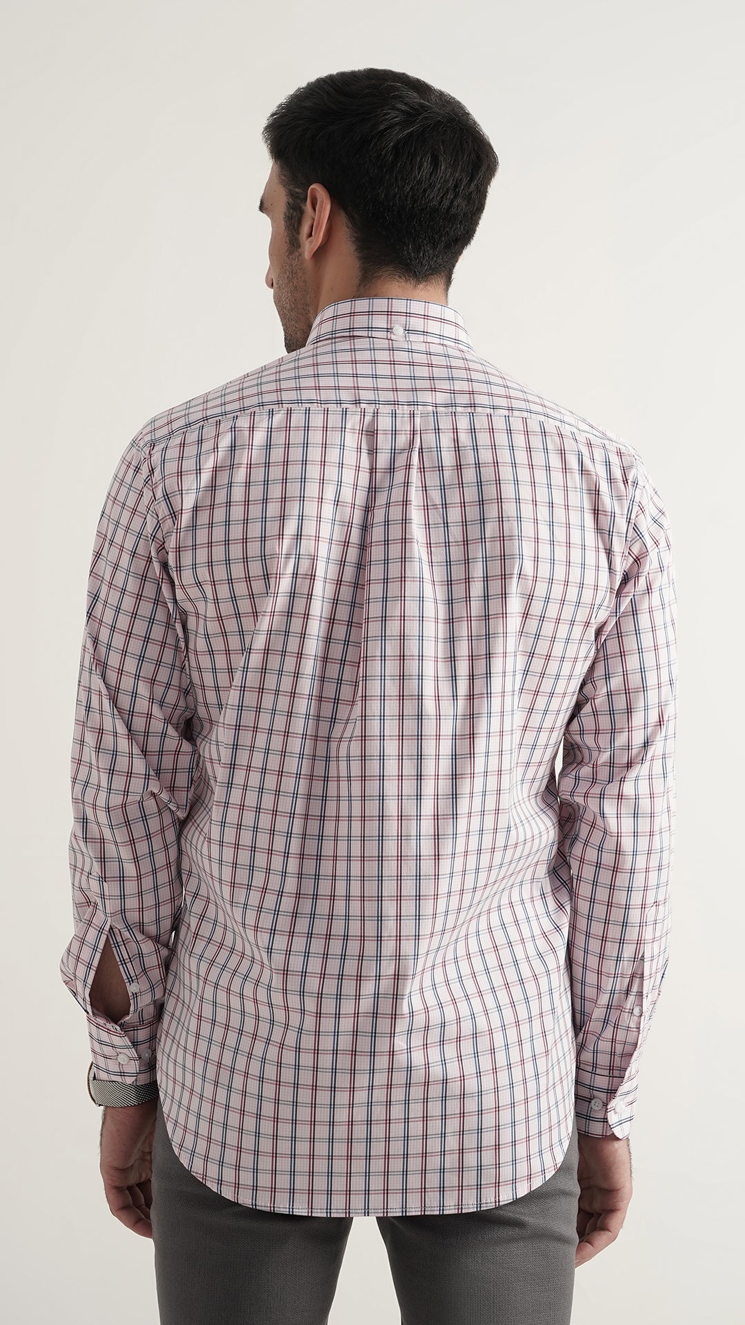 Markhor Multi Color Check Wash N Wear Signature Casual Shirt