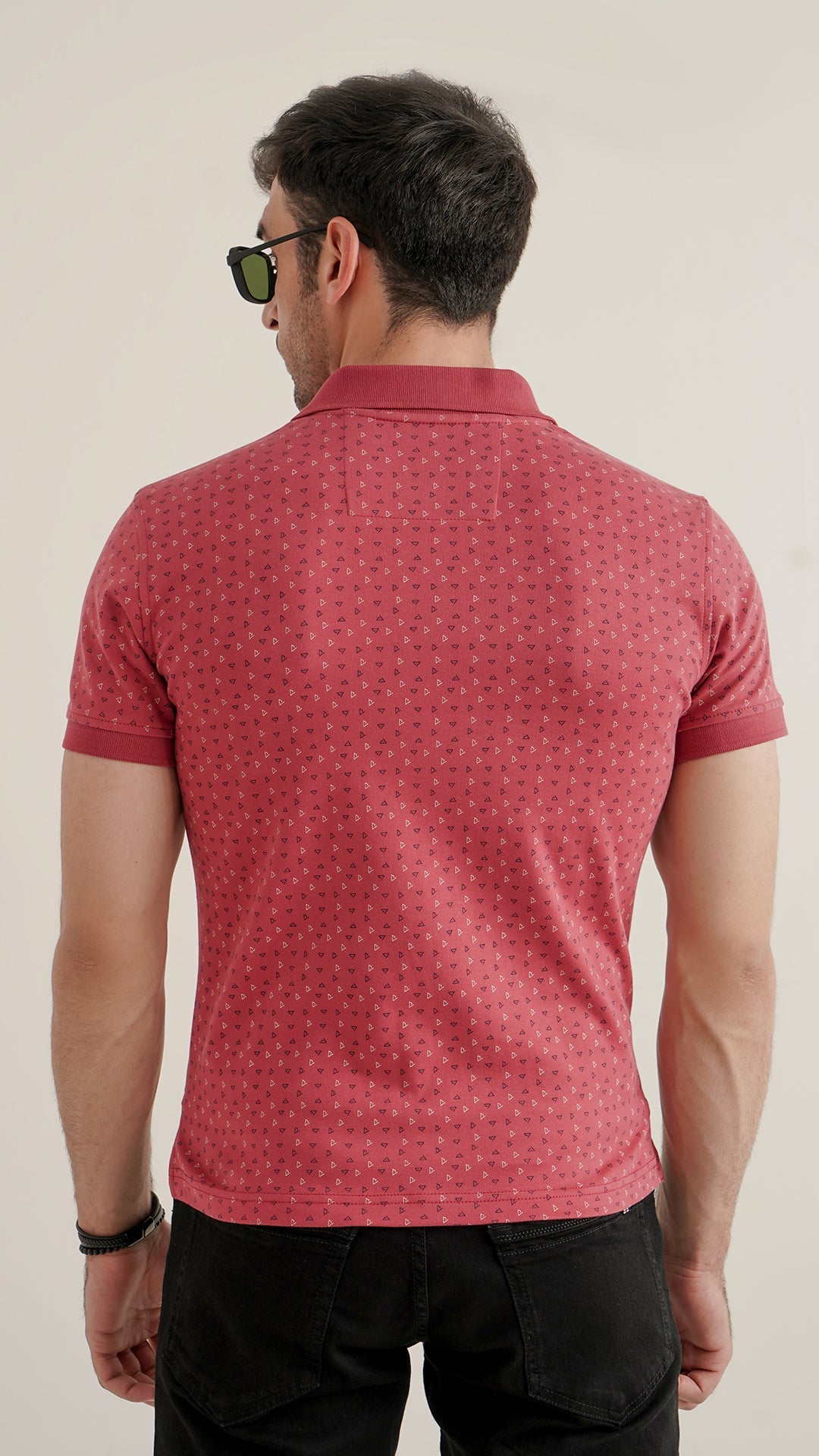 Markhor - Gold Series Carrot Print Interlock Polo