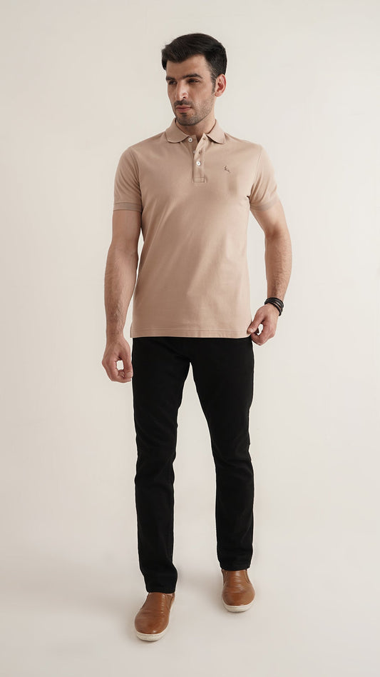 Markhor - Gold Series Skin Plain Interlock Polo