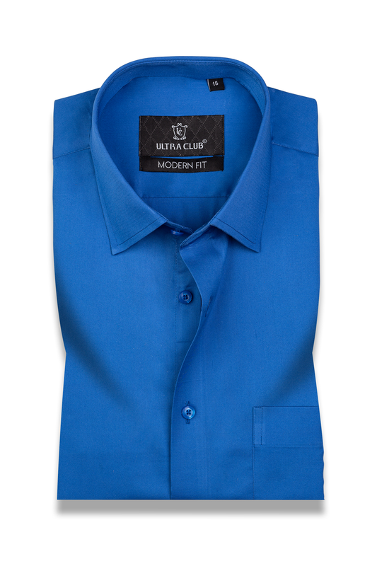 Formal Shirt Royal Blue Plain 1470-22