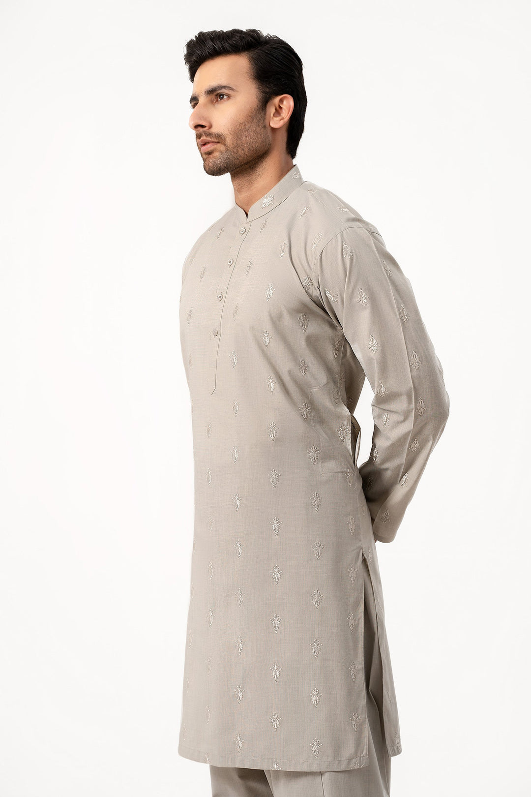 Takhleeq Embroidered Collection Light Grey 2991-2